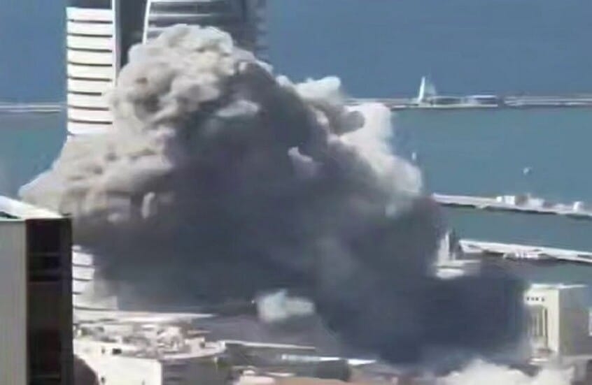 الإسعاف الإسرائيلي: 17 إصابة بعضها خطيرة في موقع سقوط الصاروخ الإيراني في حيفا -فيديو