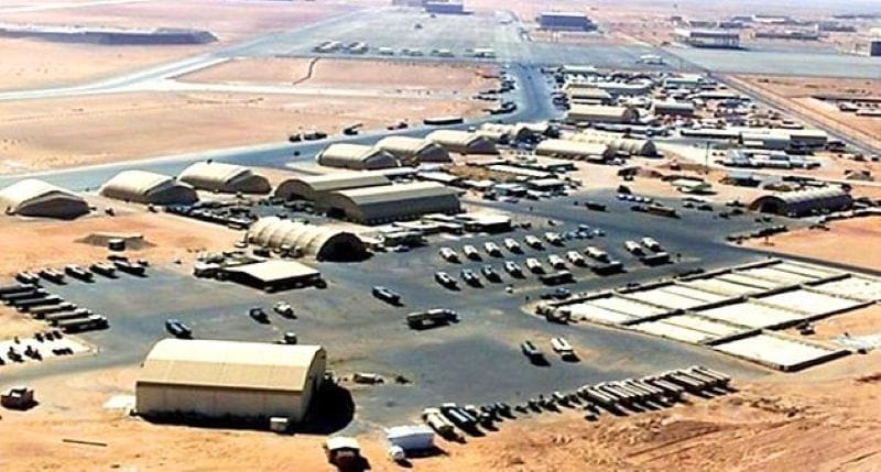 الديوان الأميري القطري يدين الهجوم على قاعدة 'العديد' خلال اتصاله مع الرئيس العراقي