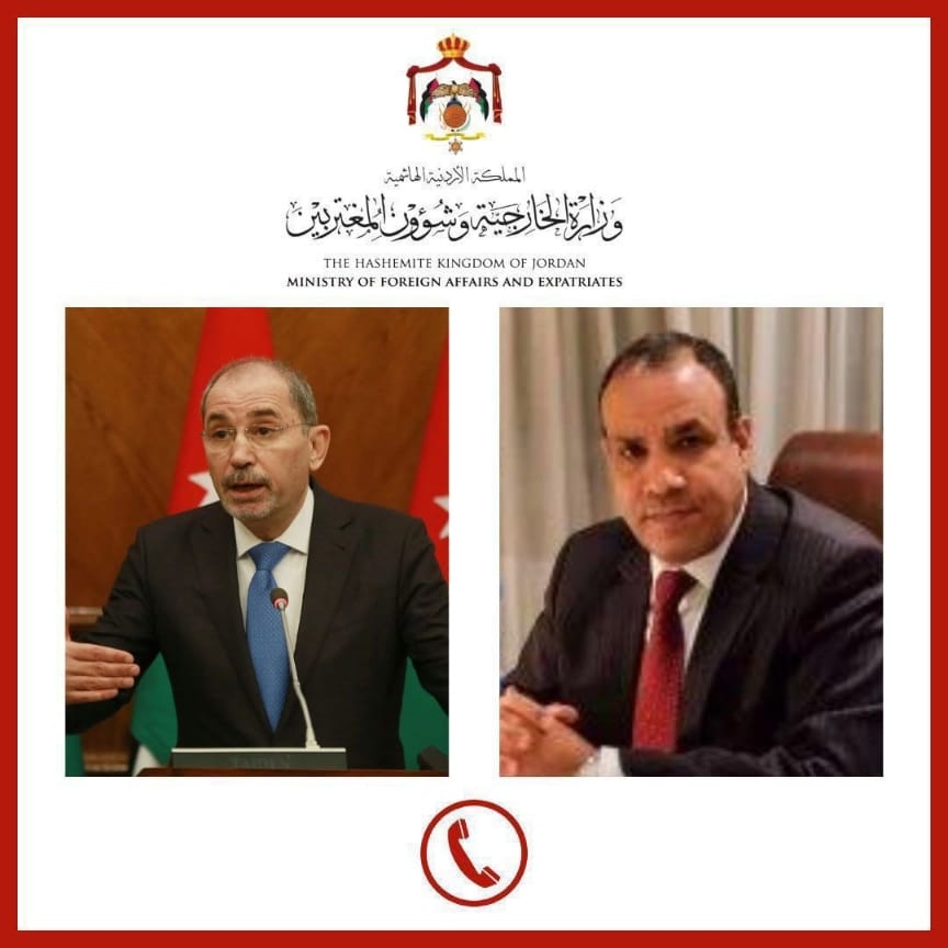 الصفدي ونظيره المصري يؤكدان ضرورة تكاتف الجهود كافة لحماية المنطقة من أخطار المزيد من الصراع