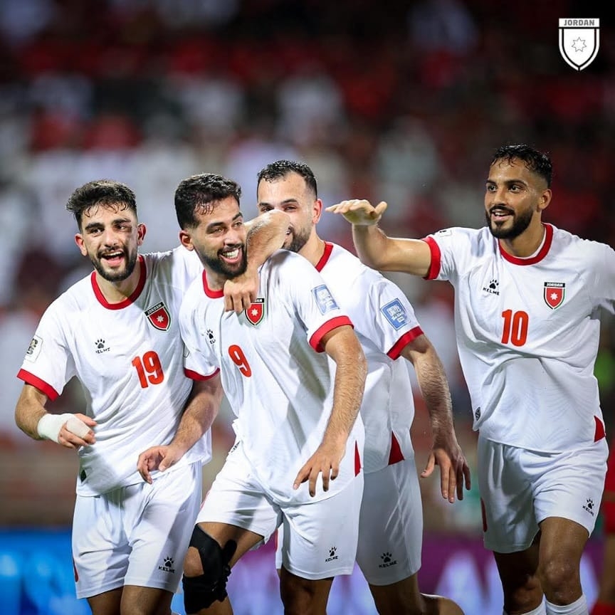 الاردن يحقق فوز  عريض على عمان يضعها على مشارف حلم المونديال