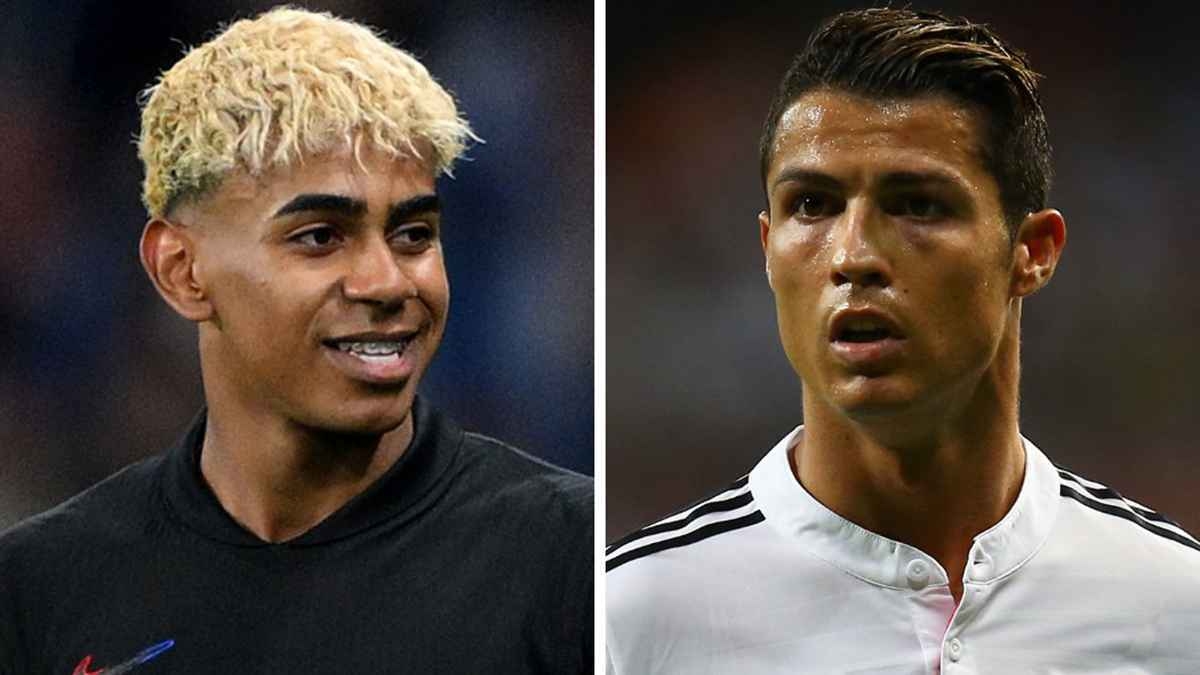 ماذا كان يفعل رونالدو لحظة ولادة لامين يامال؟