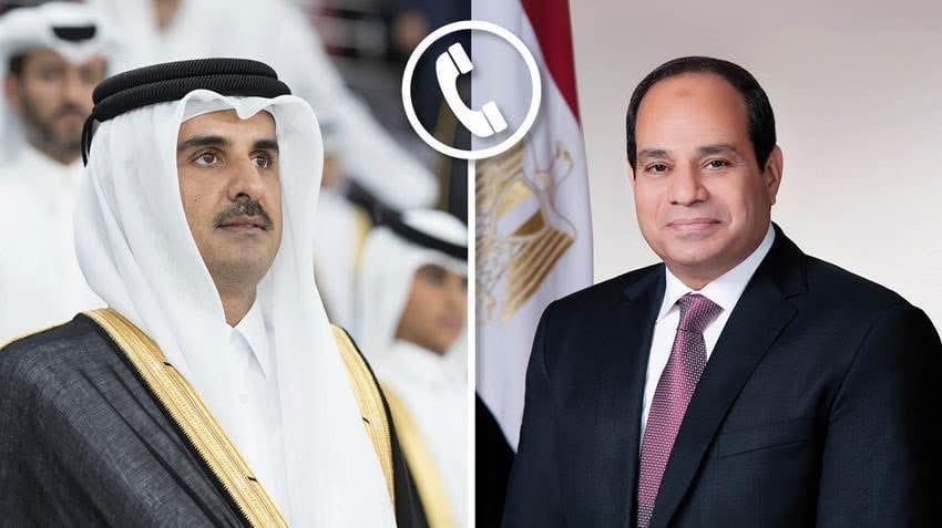 السيسي يشيد بـ'حنكة' قطر في إدارة الأزمة مع إيران