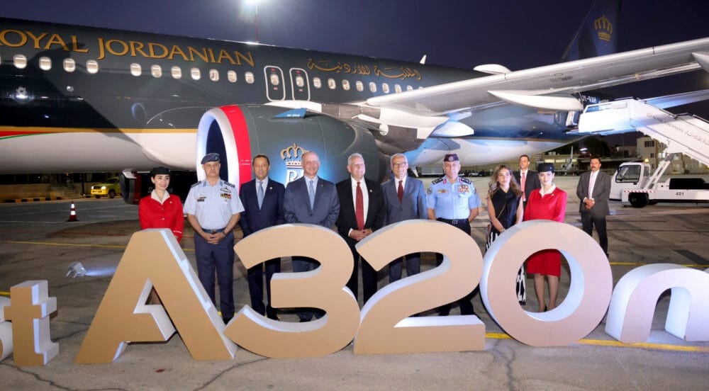 نائب الملك يرعى حفل انضمام أول طائرة A320neo للملكية الأردنية وإعادة تشغيل مطار عمّان المدني