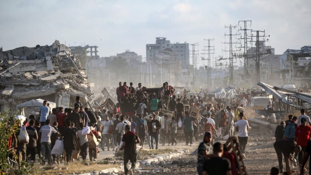 غزة: عشرات الشهداء والجرحى ونزوح جديد بخان يونس