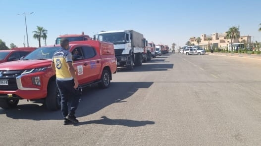 بتوجيهات ملكية فرق إطفاء أردنية تشارك في إخماد حرائق سوريا- فيديو