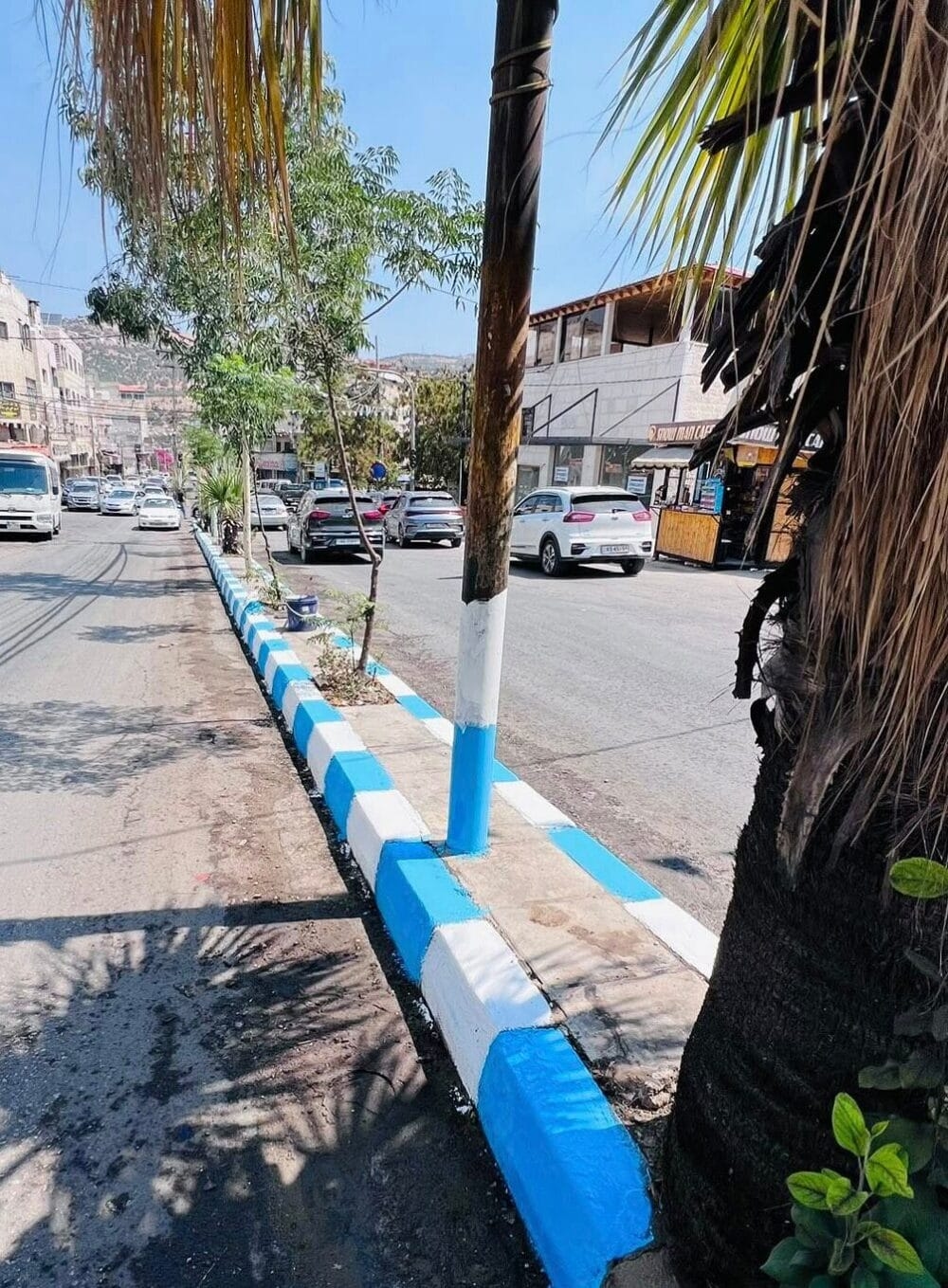 كفرنجة: تأهيل المدخل الرئيسي ضمن خطة لتحسين المشهد البصري