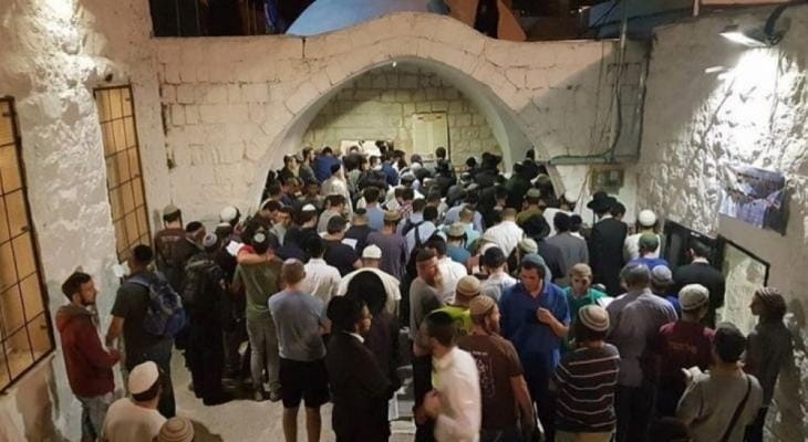 اقتحام 'مقام يوسف' في نابلس وهدم مدرسة بطوباس