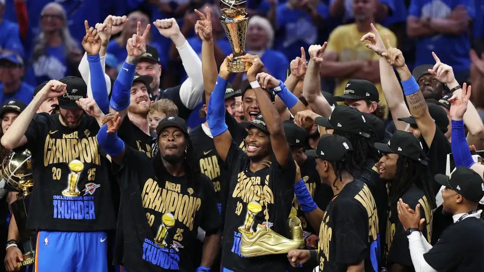 أوكلاهوما سيتي ثاندر يتوج بلقبه الأول في الـNBA