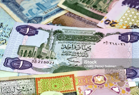 الجنيه المصري خطف 6 قروش من الدينار الليبي الان