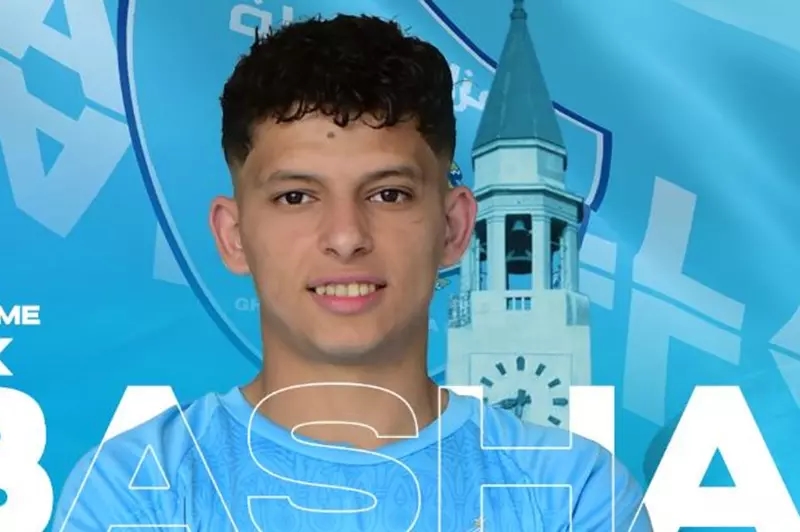غزل المحلة يتعاقد مع لاعب خط الوسط رزق باش