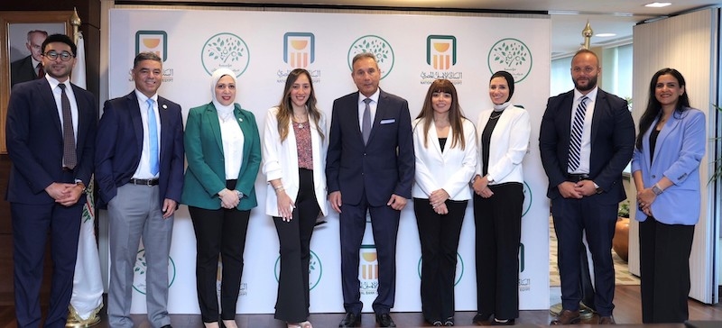 البنك الأهلي المصري يوقع بروتوكول تعاون مع مؤسسة مرفت سلطان للأعمال الخيرية