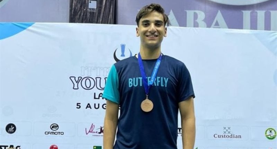 عمر إيهاب يحصد برونزية كأس أفريقيا للناشئين تنس الطاولة