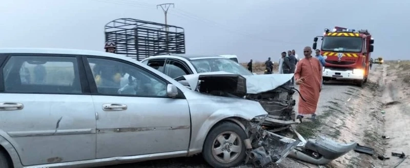 سعيدة: وفاة شخص و إصابة 03 اخرين في حادث مرور بمولاي العربي