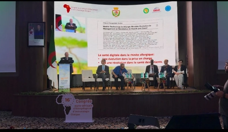 وهران: المؤتمر الـ16 الأورو-إفريقي لأمراض الحساسية والمناعة العيادية