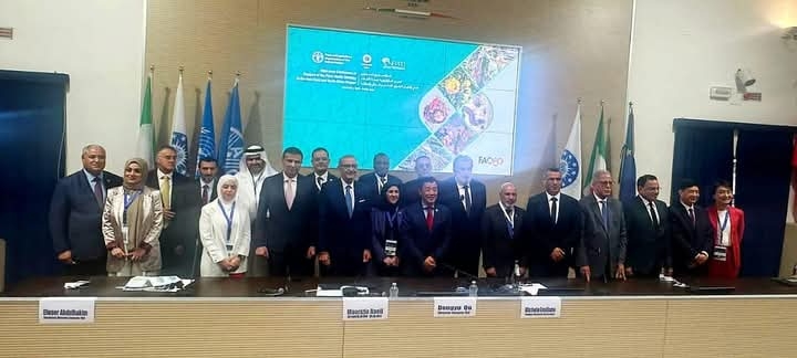 وزير الزراعة يشارك في الجلسة الافتتاحية للمؤتمر الدولي لدعم استراتيجية 'الفاو