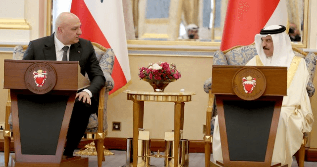 بيان مشترك عن اجتماع القمة البحرينية – اللبنانية: المملكة تساند لبنان لاستعادة دوره غير القابل للتبدل