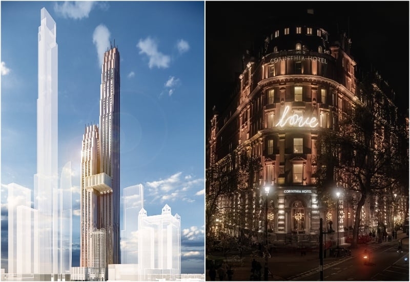 Iconic Corinthia Hotels to open in Dubai - with the world's highest pool