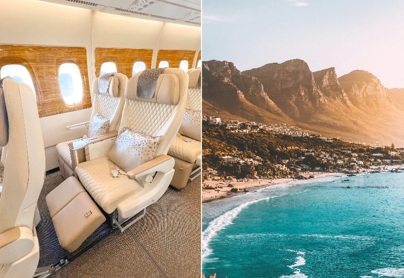 All the destinations you can fly to on Emirates Premium Economy