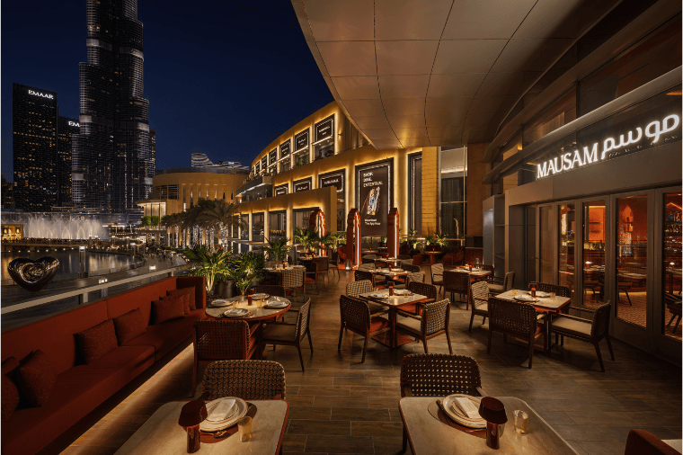 A new contemporary dining jewel with Burj Khalifa views celebrates Indian flavours