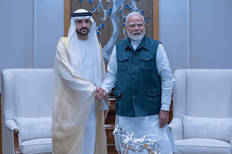 In pics: Sheikh Hamdan pays his first official visit to India