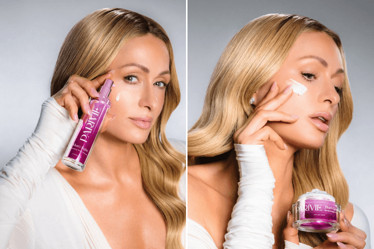 You can now use the same skincare as Paris Hilton