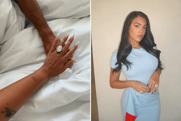 From Georgina Rodríguez to Hailey Bieber: 9 oval diamond engagement rings we admire