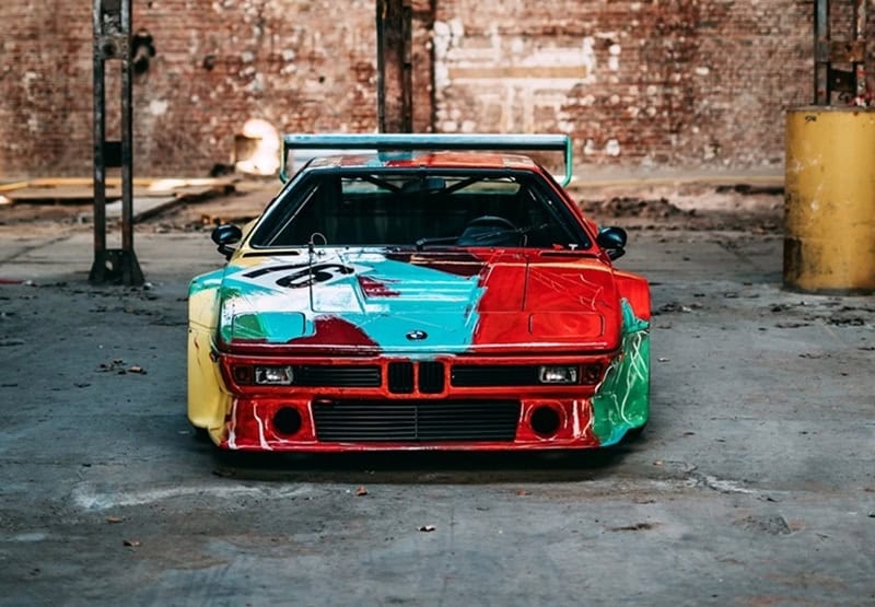 BMW Brings the Legendary M1 Art Car to Dubai