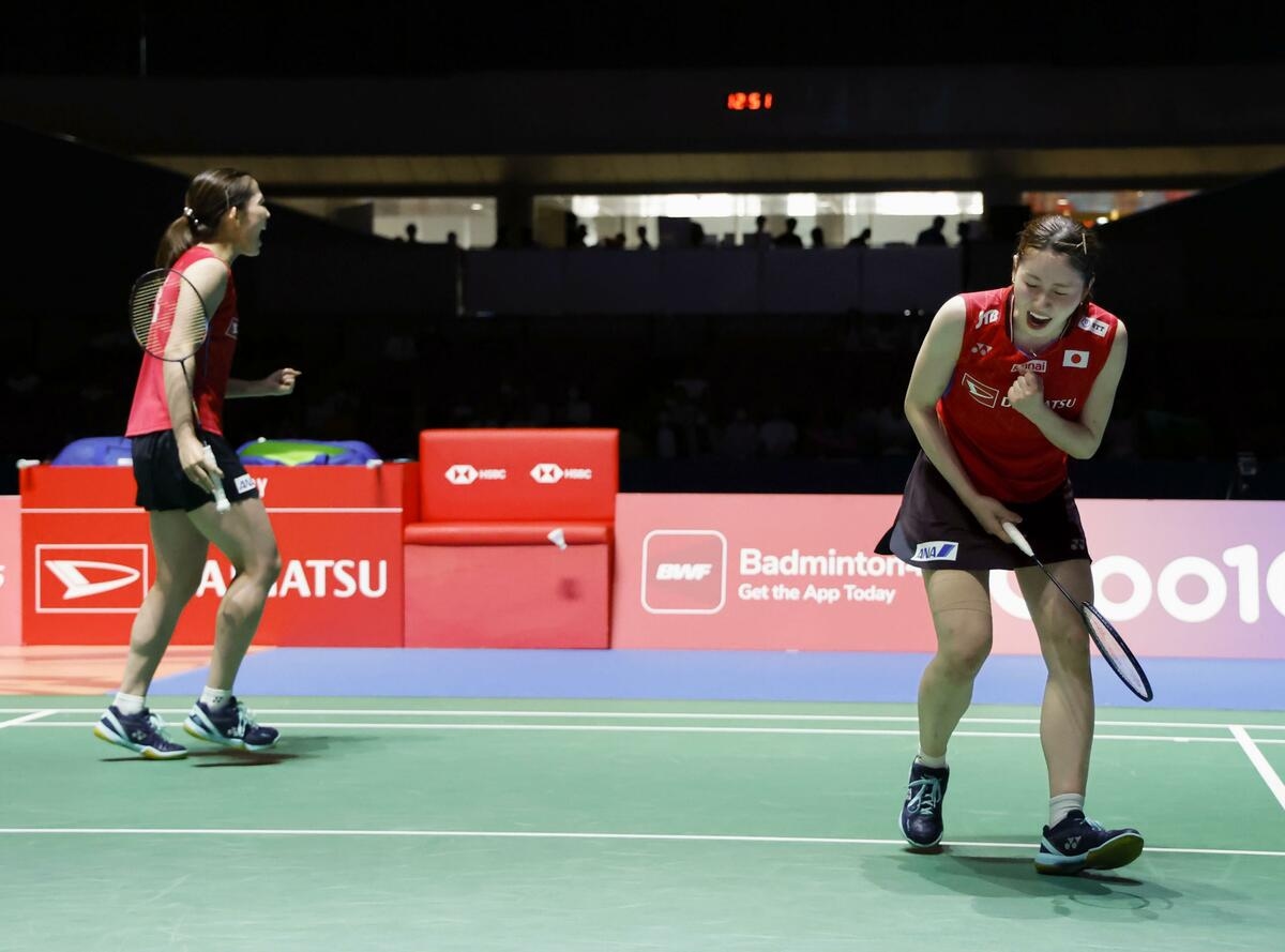 Badminton: Shida, Matsuyama reach Japan Open semis in women's doubles