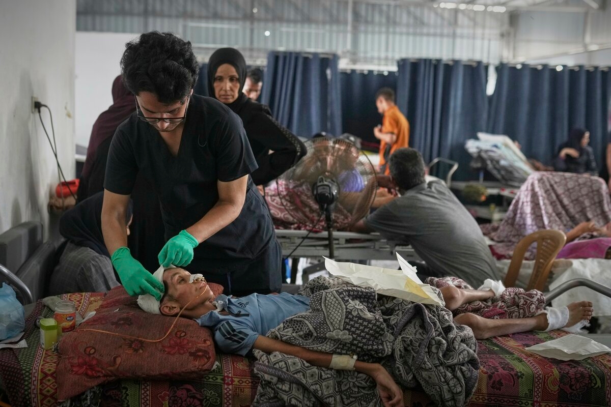 A young surgeon tries to save lives at a crippled Gaza hospital