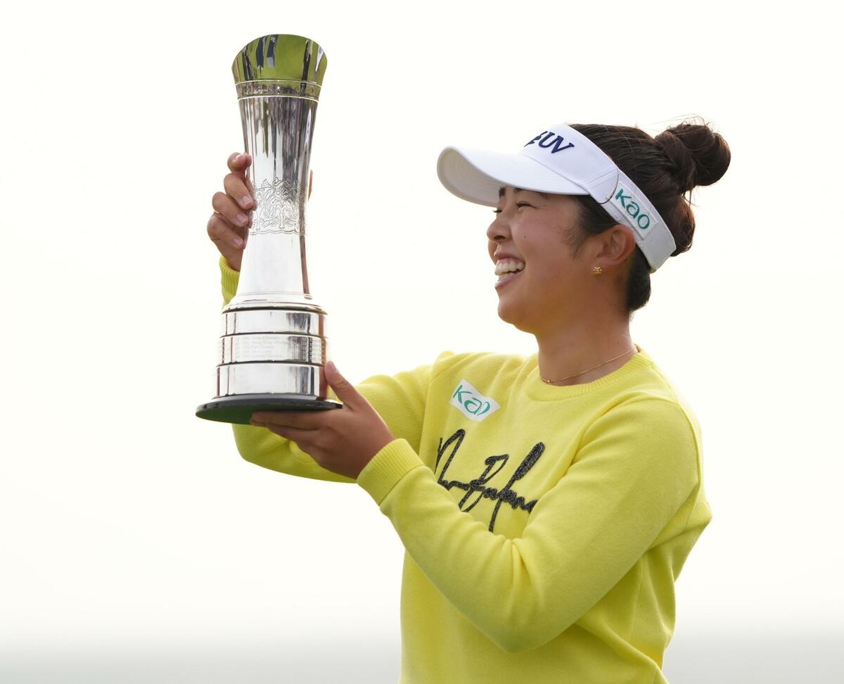 Golf: Yamashita wins Women's British Open for 1st LPGA major