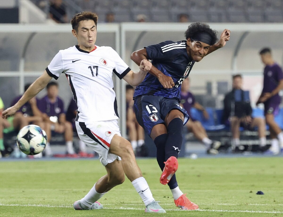 Football: Germain nets 4 goals for Japan in 6-1 rout of Hong Kong