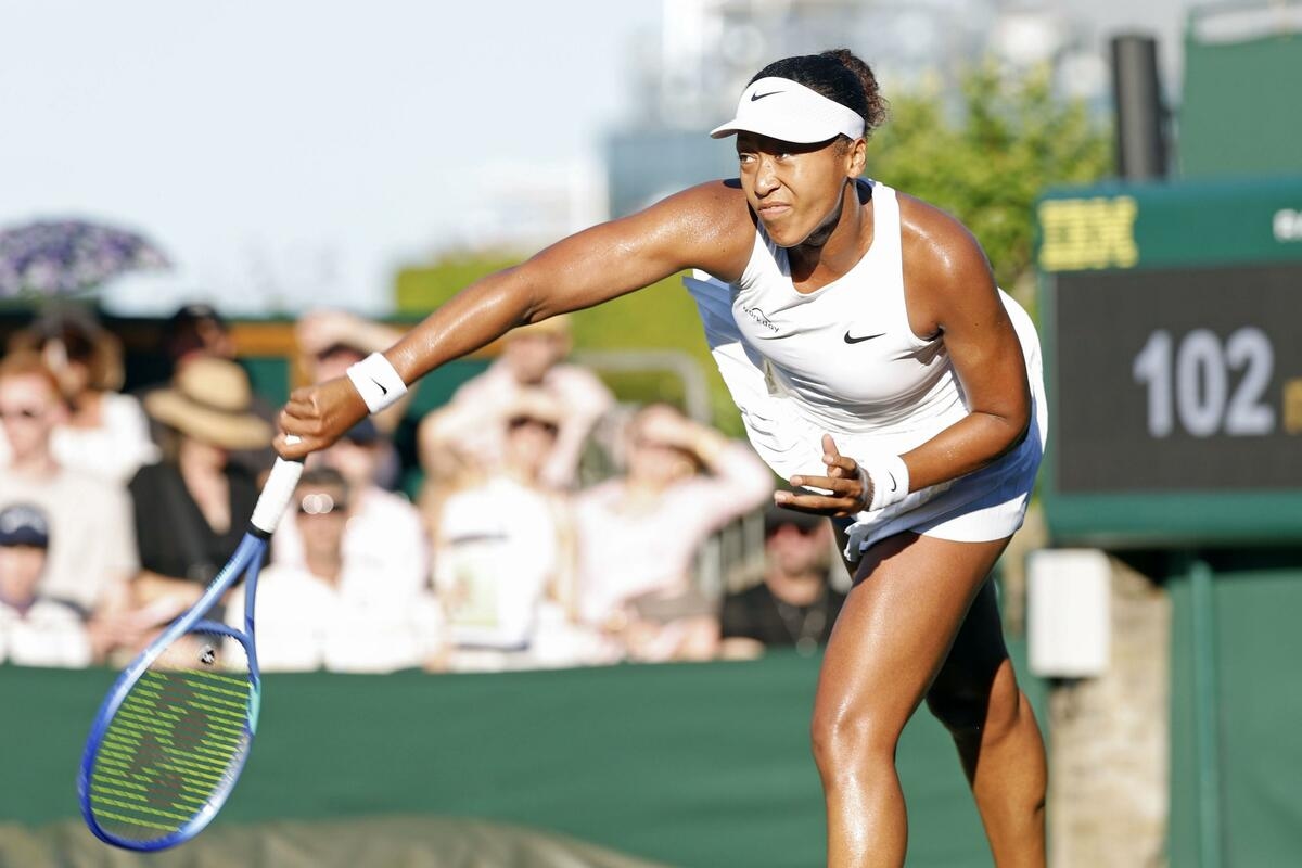 Tennis: Osaka overcomes qualifier Gibson to reach Wimbledon 2nd round