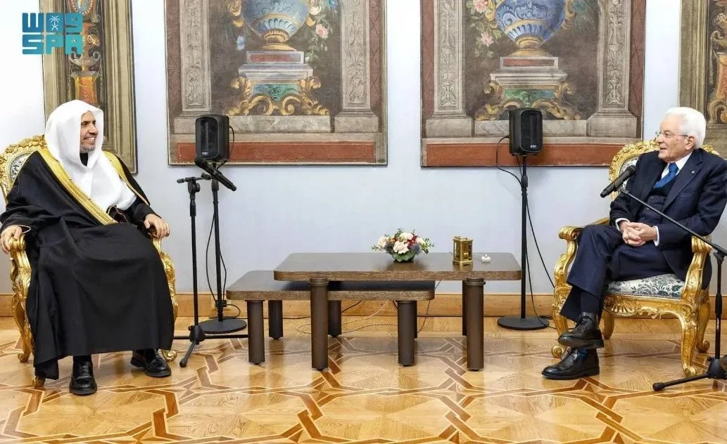 Al-Issa Thanks Italy's President on Support for Two-State Solution