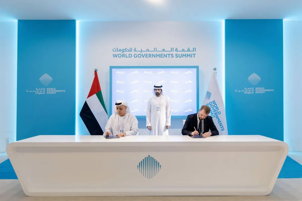 Hamdan bin Mohammed Attends MoU Signing for Dubai Loop Project