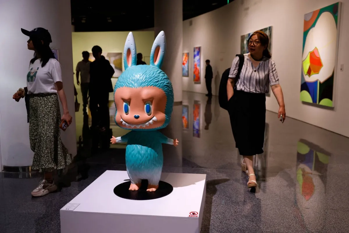 Labubu Toy Sculpture Sold for $150,000 at China Auction