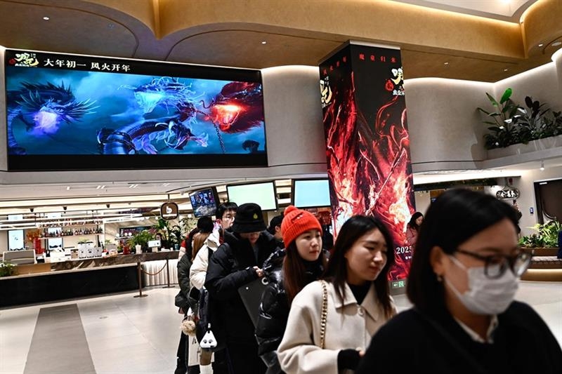 Chinese cheer animated blockbuster's Ne Zha 2 release abroad - Screens - Arts & Culture