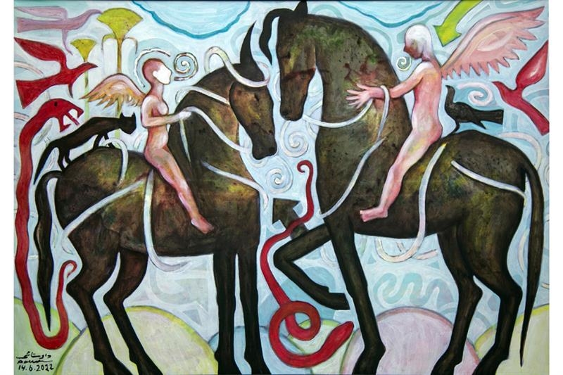 Essmat Dawestashy's exhibition at Picasso East gallery is a must see - Exhibitions - Al-Ahram Weekly