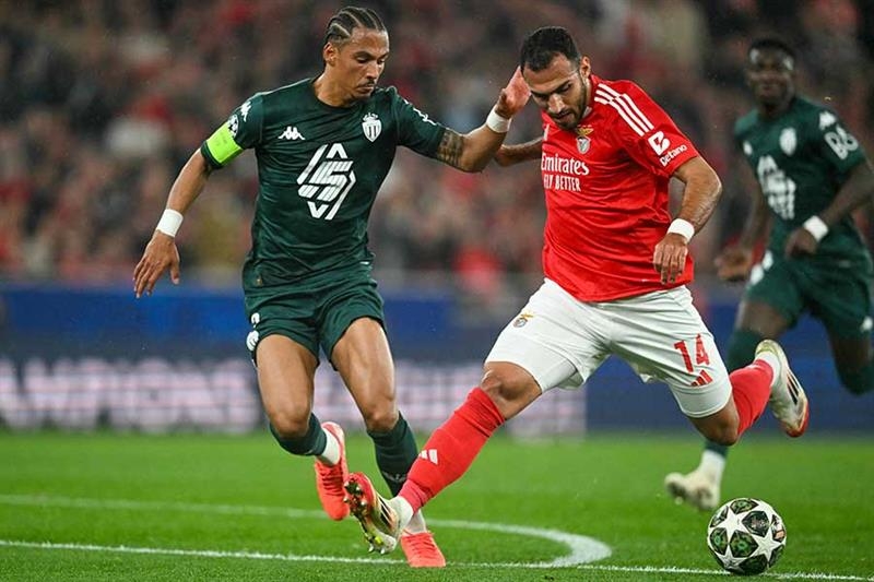 Benfica hold off Monaco to reach Champions League last 16 - World
