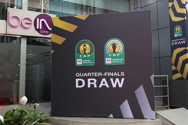 2024/2025 CAF Confederation Cup quarterfinals draw - Africa