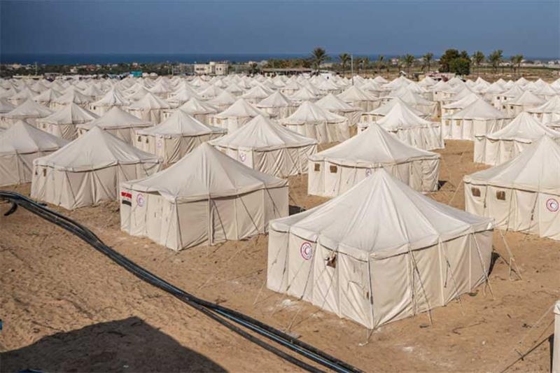 Egyptian artisans weave Gaza anti-displacement tents in solidarity with Palestinians - Society