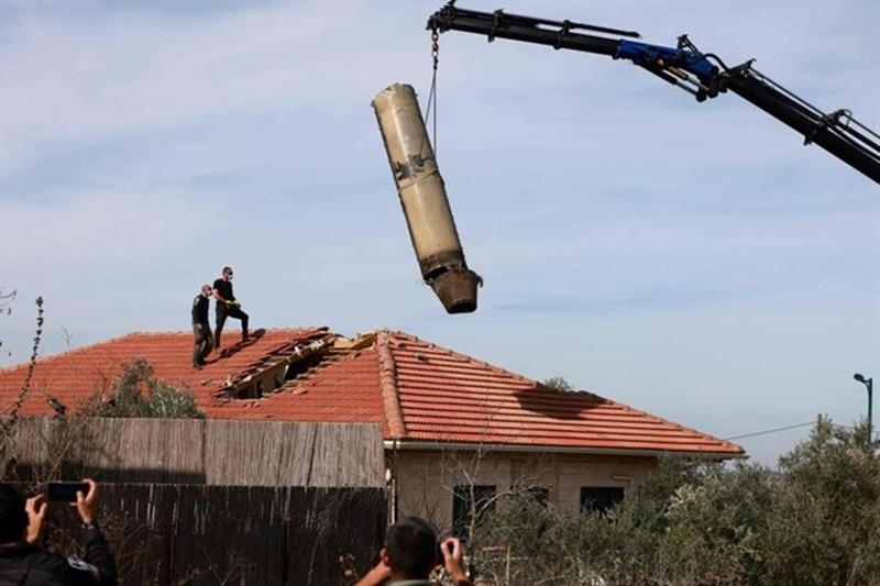 Israeli army says intercepts missile fired from Yemen's Houthis - War on Gaza