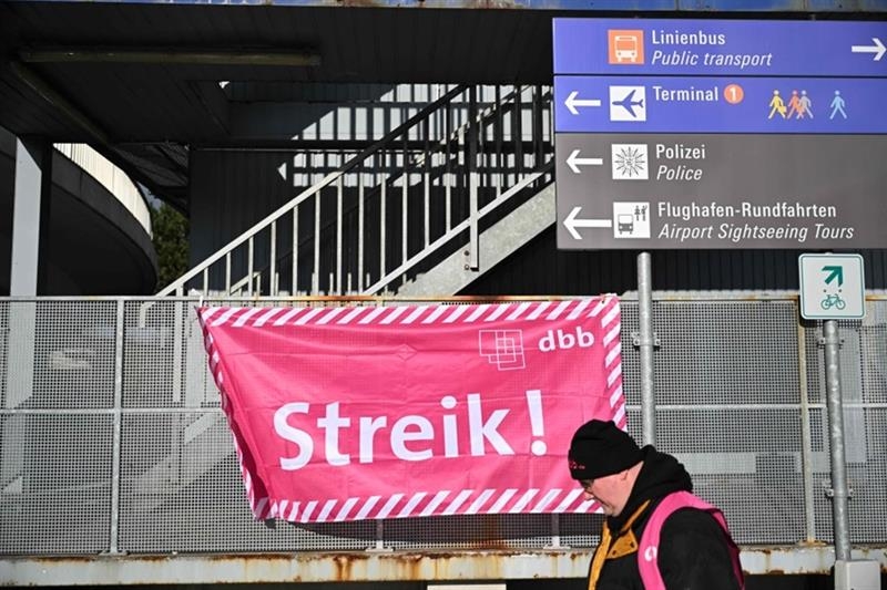 German airports to be hit by labour strike on Monday - International