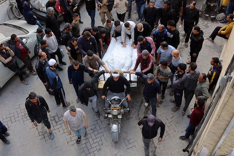 Israeli strike kills seven children among 10 family members: Gaza civil defence - War on Gaza