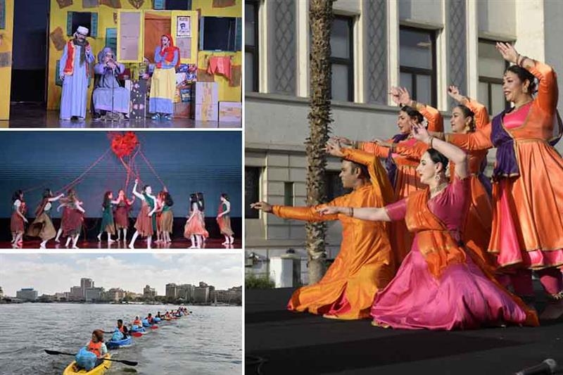 From colors of India to multicultural experiences: AUC Tahrir CultureFest continues - Stage & Street - Arts & Culture