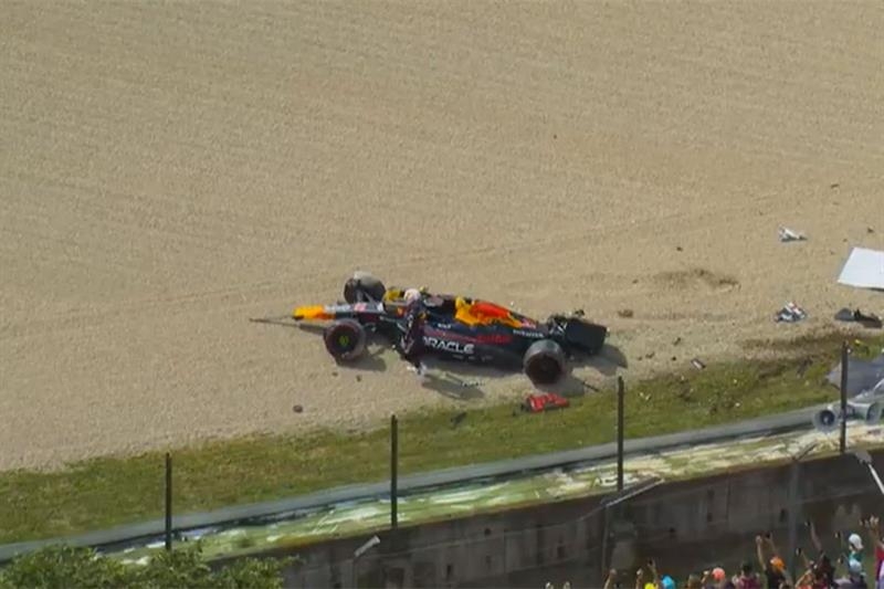 Formula One: Tsunoda walks away unhurt from high-speed crash - Omni sports