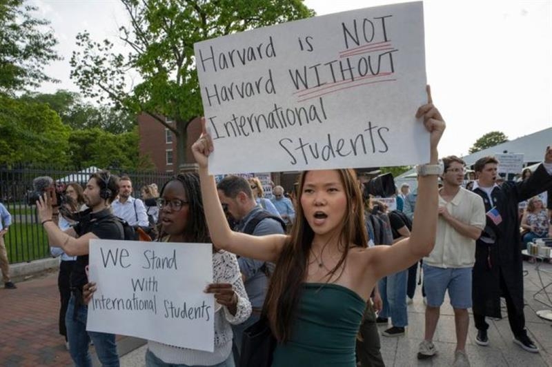 US suspends student visa processing as Harvard protests cuts - International