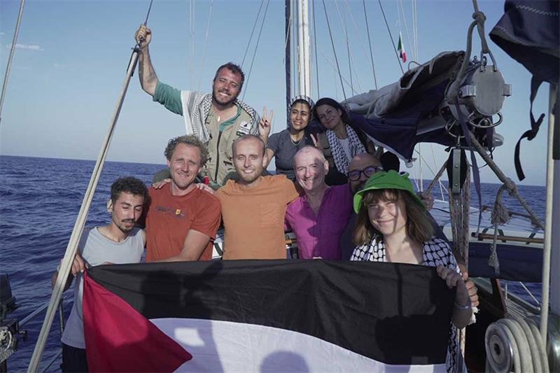 Eight Madleen Gaza boat activists remain detained in Israel: Rights group - War on Gaza