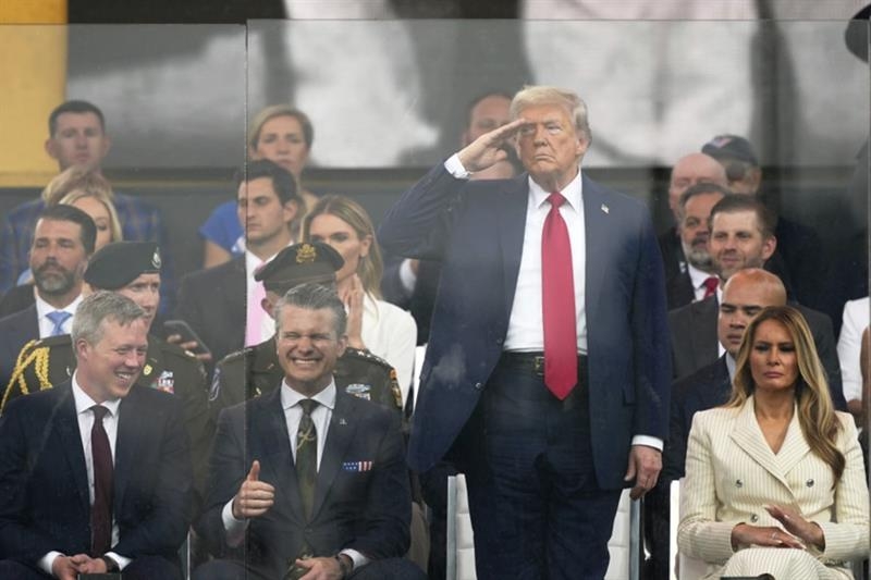 Military parade draws Trump fans, and critics, to US capital - International