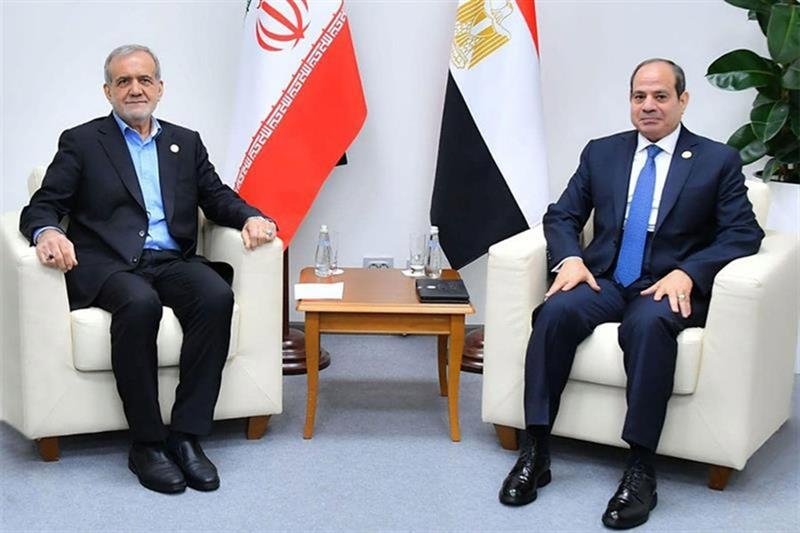 Egypt rejects ongoing Israeli escalation against Iran: Sisi tells Pezeshkian