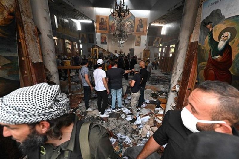 EU slams 'heinous and cowardly' Damascus church attack - Region